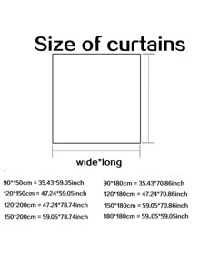 Star Hollow Out Double Layer Single Panel Curtain, Pink Polyester Curtain For Living Room, Bedroom - Pink - View 5