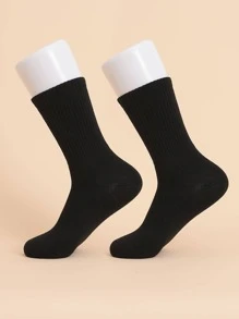Summer Black Sports Socks Breathable Performance Sport Socks Men/Women Elite Fitness Basketball - Black - View 1