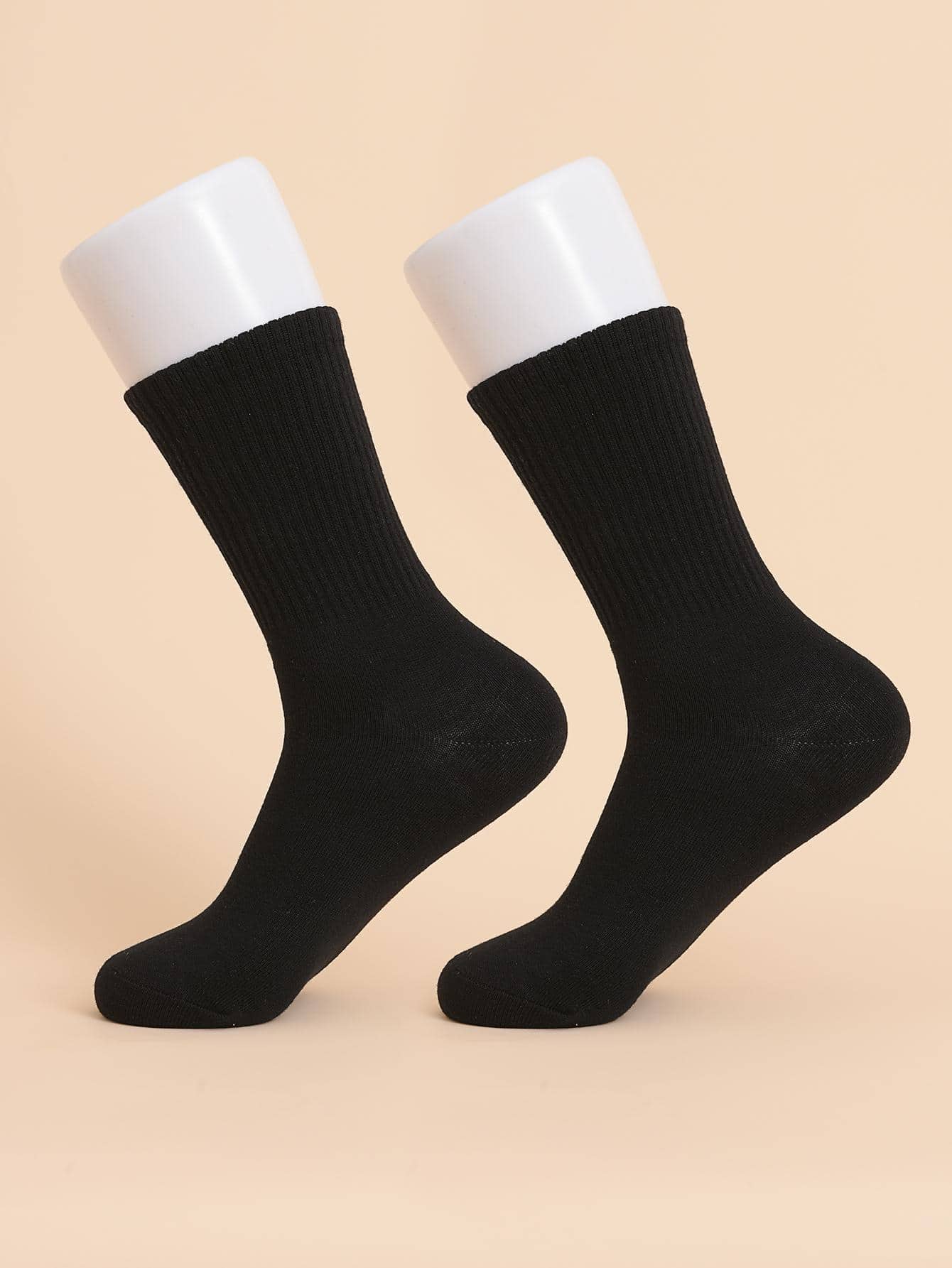 Summer Black Sports Socks Breathable Performance Sport Socks Men/Women Elite Fitness Basketball - Black - View 1