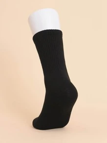 Summer Black Sports Socks Breathable Performance Sport Socks Men/Women Elite Fitness Basketball - Black - View 2