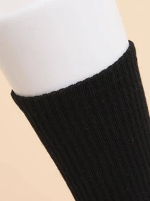 Summer Black Sports Socks Breathable Performance Sport Socks Men/Women Elite Fitness Basketball - Black - View 3