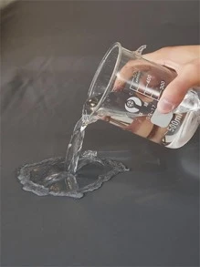 1入組素色彈性沙發座墊套，深灰色沙發座防塵套，四季皆宜 - 深灰色 - 查看 9