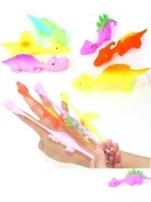 10 cái Đồ chơi Bóp tiệc thiết kế khủng long hoạt hình - Nhiều màu - Xem 2