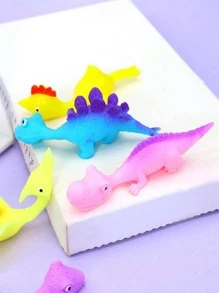 10 cái Đồ chơi Bóp tiệc thiết kế khủng long hoạt hình - Nhiều màu - Xem 6