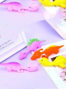 10 cái Đồ chơi Bóp tiệc thiết kế khủng long hoạt hình - Nhiều màu - Xem 3