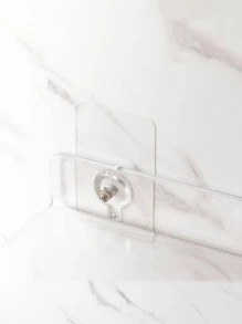 1入組11.8英寸透明掛壁式廚房收納架 - 無色 - 查看 4