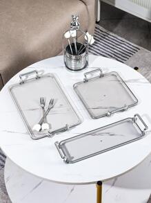 1入組拼接邊託盤 - 灰色 - 查看 8