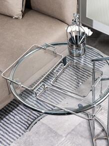 1入組拼接邊託盤 - 灰色 - 查看 9