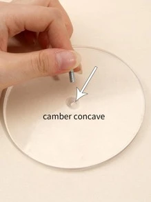 1 pieza Organizador/Exhibidor de gafas de acrílico (1/2/3/4/5 niveles) Volver al colegio - transparente - Ver 5