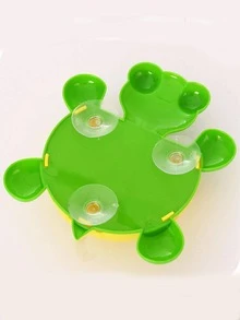 1 pieza Soporte para cepillo de dientes tortuga diseño montado en la pared - Verde - Ver 10
