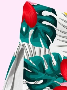 1 vỏ đệm in hình nhiệt đới không có chất độn - Nhiều màu - Xem 4