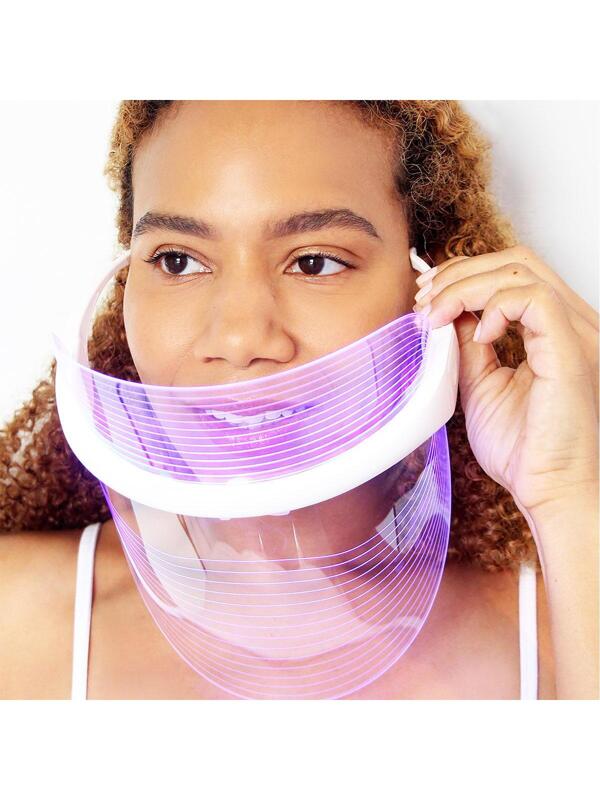 SHEIN Outlet TheraWell 3in1 LED Light Therapy Treatment Mask SHEIN USA