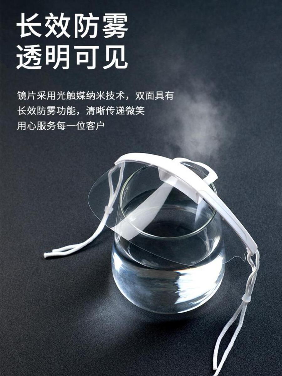 Mascarilla Facial Protectora - transparente - Ver 1