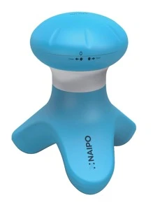LIFE & CARE Mini Waterproof Massager - Blue - View 1