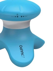 LIFE & CARE Mini Waterproof Massager - Blue - View 2