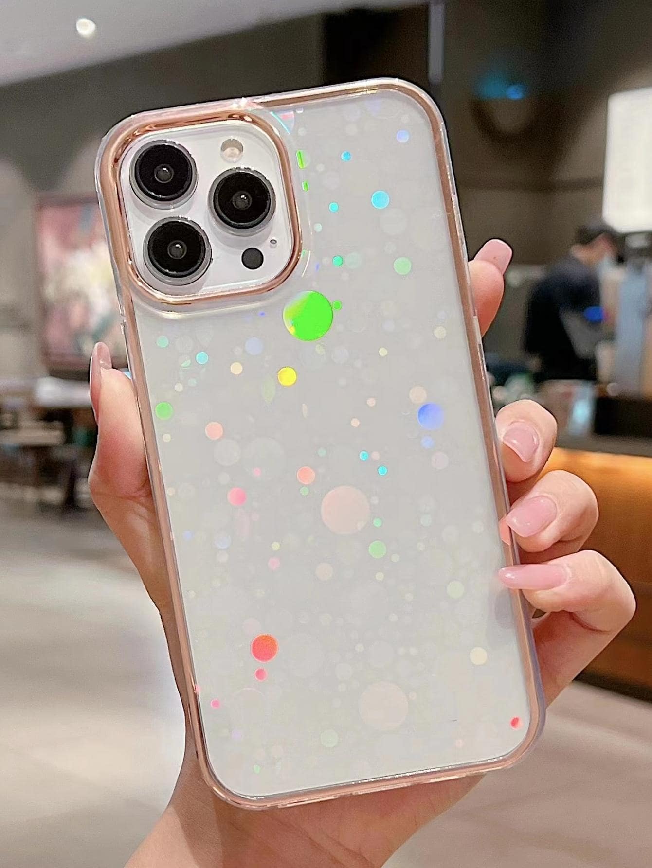 FUNDA PARA CELULAR MARCA WOLMOT DISEÑO GIF PARA HUAWEI - transparente - Ver 1