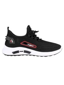 Tenis Deportivos Zapatos Para Hombre Sport Fashion Suela Antiderrapante - Negro - Ver 2