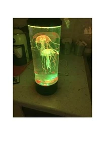 Lampara Decorativa Medusas Colores Infantil De Buro Nocturna - Multicolor - Ver 2