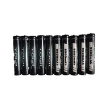 Rechargeable Battery 18650 3.7v 9900 Mah Batteries Pack 6 Pcs - 黑色 - 查看 4