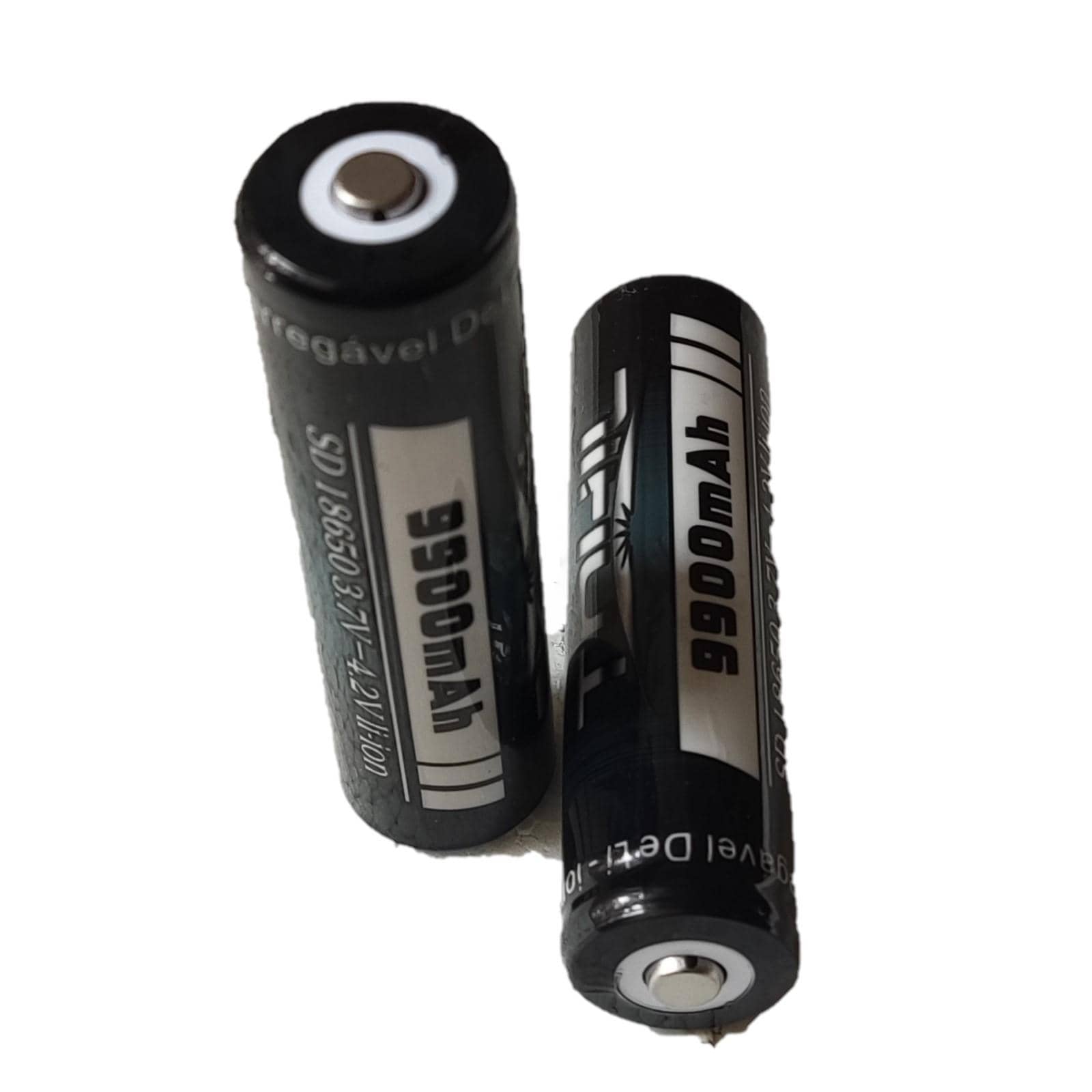 Rechargeable Battery 18650 3.7v 9900 Mah Batteries Pack 6 Pcs - 黑色 - 查看 1