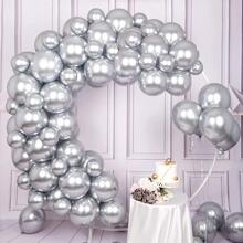 20 pièces ballons métalliques assortis de 10 pouces de couleurs épais brillants et chromés, décoration parfaite pour mariage, anniversaire, remise de diplôme, Halloween, Thanksgiving, Nouvel An, carnaval