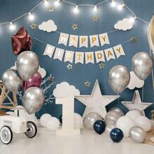 20 pièces ballons métalliques assortis de 10 pouces de couleurs épais brillants et chromés, décoration parfaite pour mariage, anniversaire, remise de diplôme, Halloween, Thanksgiving, Nouvel An, carnaval