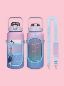 漸層半加侖運動水瓶保護袖 - 紫色 - 查看 3