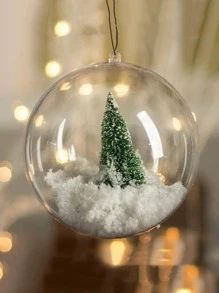 5入組裝飾球 - 無色 - 查看 10