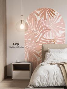 SUPSTICKER 1set Leaf Pattern Wall Sticker, Modern PVC Self Adhesive Wall Art Decal, For Home Decor - Multicolor - View 5