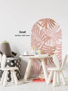 SUPSTICKER 1set Leaf Pattern Wall Sticker, Modern PVC Self Adhesive Wall Art Decal, For Home Decor - Multicolor - View 3