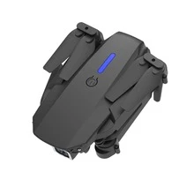 Drone RC plegable E88 con cámara, mantenimiento de altitud, despegue/aterrizaje con un solo botón, volteretas 3D, control por aplicación, accesorios incluidos, adecuado para mayores de 14 años, el control remoto requiere 3 pilas AA (se venden por separado) - Negro - Ver 10