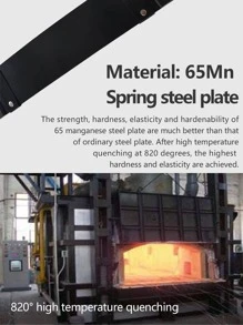 Brazalete para bíceps y tríceps para hombres, brazalete de bíceps para culturismo y fortalecimiento muscular - Negro - Ver 5