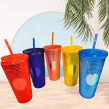 Vaso de Agua Brillante - Amarillo - Ver 2