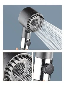 1 pieza Alcachofa de ducha presurizado - Gris - Ver 8