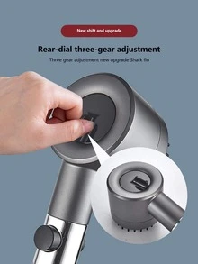 1 pieza Alcachofa de ducha presurizado - Gris - Ver 6