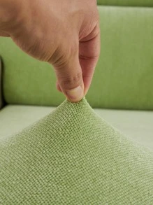 1 Đồng Màu Ghế Sofa Đệm, Polyester Hiện Đại Co Giãn Ghế Sofa Đệm Cho Gia Đình - Màu xanh Bạc hà - Xem 6