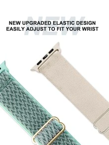 10 cái Dây đeo đồng hồ thông minh thông minh đa năng đàn hồi bằng nylon - Nhiều màu - Xem 4