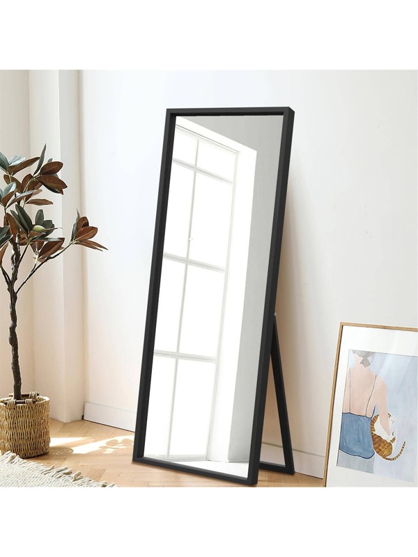 NeuType Full Length Mirror Aluminum Alloy Frame Floor Mirror Wall