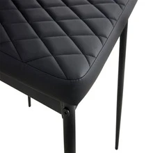 Dining chair set for 4 - màu đen - Xem 7