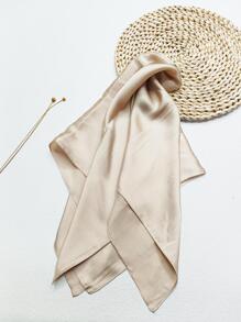 1 pieza Pañuelo cuadrado de mujer de seda de gasa de 70*70 cm para uso diario, pañuelo, cinta para el cabello, diadema ideal para adornar tu look en invierno y otoño