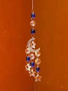 1入組月亮和珠子裝飾掛飾 - 彩色 - 查看 4