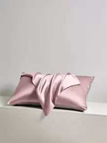 1个白色/咖啡金色/蓝色/杏色/香槟色22mm纯桑蚕丝枕套，尺寸：48*74cm/50*70cm/50*75cm/60*60cm/70*70cm/51*91cm - 粉色 - 查看 3
