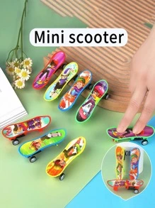 10 件随机颜色手指滑板玩具，手指滑板玩具滑行微型车，批发供应商商品