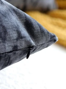 滿版圖案靠墊套不附帶墊芯 - 深灰色 - 查看 5