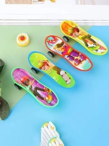 10 件随机颜色手指滑板玩具，手指滑板玩具滑行微型车，批发供应商商品