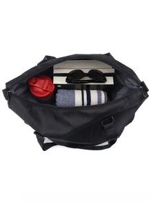 1pc Túi đào tạo chống thấm nước chắc chắn - màu đen - Xem 5