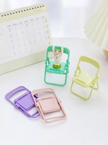 1 chiếc ghế thiết kế giá đỡ điện thoại để bàn - màu xanh lá - Xem 6