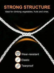 1 tấm lưới bảo vệ thực vật trơn - trắng - Xem 9