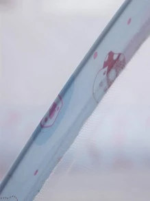 1pc Cartoon Graphic Mosquito Net - Blue - View 4