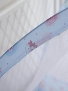 1pc Cartoon Graphic Mosquito Net - Blue - View 8